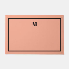 Classic Serif Initialen Welcome Mat