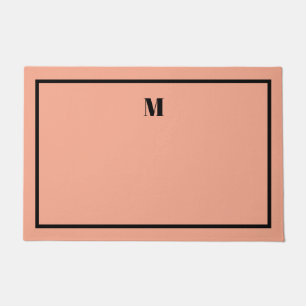 Classic Serif Initialen Welcome Mat