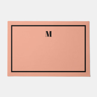 Classic Serif Initialen Welcome Mat