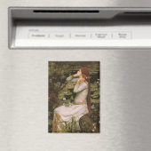 Classic Shakespeare Ophelia Pond Lily Fine Art Magneet (Insitu (Vaatwasser))