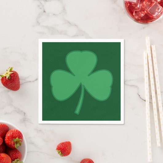 Classic Shamrock Napkins Servetten (Insitu)