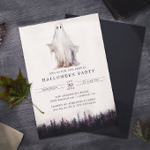 Classic Sheet Ghost | Spooky Bossen Halloween Part Kaart
