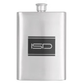 Classic Silver Steel Lifestyle Fit Kolf Flacon (Voorkant)