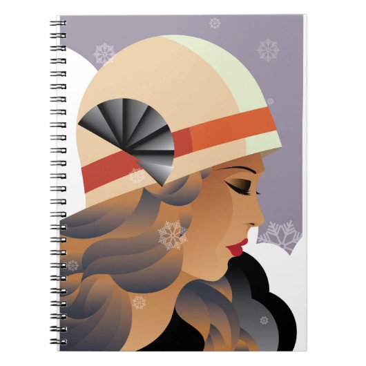 Classic Simple Lines of the Art Deco Era Notitieboek (Voorkant)