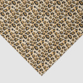 Classic Sketch Style Leopard Print Tissuepapier (Detail)