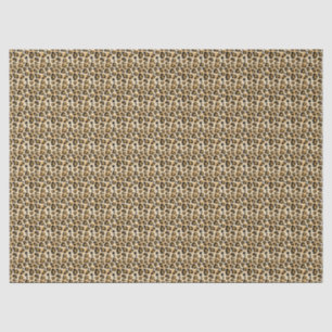 Classic Sketch Style Leopard Print Tissuepapier