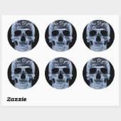 Classic Skull Logo Sticker (Vel)