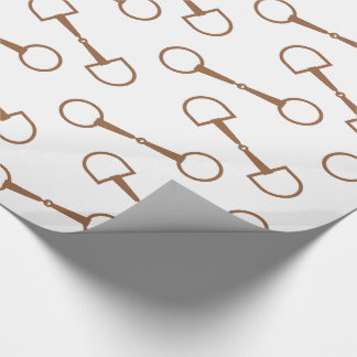 Classic Snaffle Bit Wrapping Paper Cadeaupapier