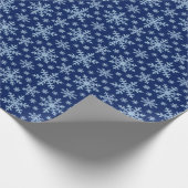 Classic Snowflakes Cadeaupapier (Hoek)