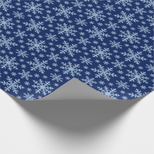 Classic Snowflakes Cadeaupapier (Hoek)