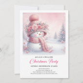 Classic Snowy Forest Kids Digital Download Christm Kaart (Voorkant)