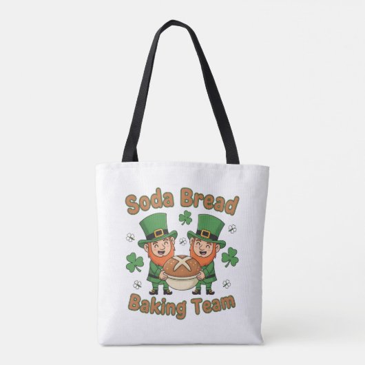 Classic Soda Bread Baking Team Homemade Loaf Irish Tote Bag (Achterkant)