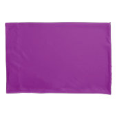 Classic Solid Purple Pillow Case in Standard Size Kussensloop (Voorkant)