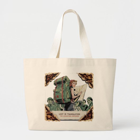 Classic Solo Travel Canvas tas | Vet  ontwerp (Voorkant)