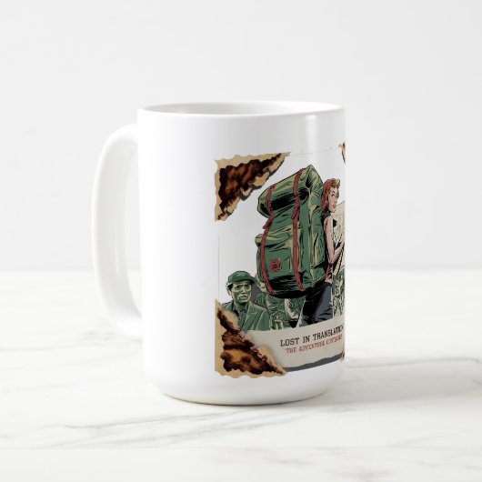 Classic Solo Travel Mug | Vet ontwerp Koffiemok (Voorkant links)