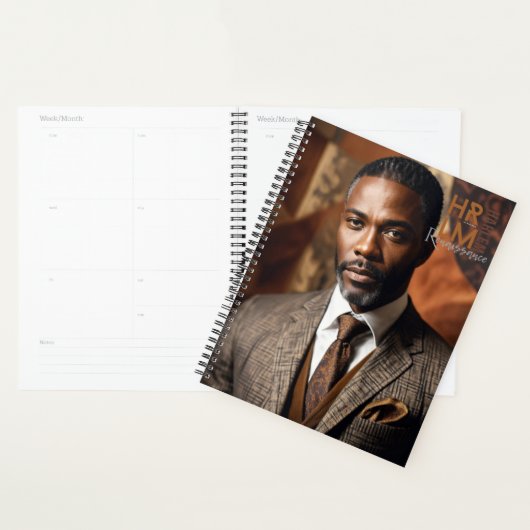 Classic Sophisticated Harlem Renaissance    Planner (Display)