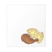 Classic Soul Food Fried Chicken and Waffles Diner Notitieblok (Voorkant)