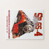 Classic Southern Pacific GS-4 Steam Locomotive Legpuzzel (Horizontaal)