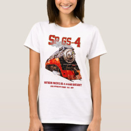 Classic Southern Pacific GS-4 Steam Locomotive T-shirt