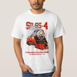 Classic Southern Pacific GS-4 Steam Locomotive T-shirt