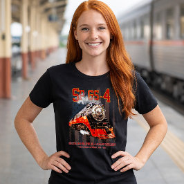 Classic Southern Pacific GS-4 Steam Locomotive T-shirt