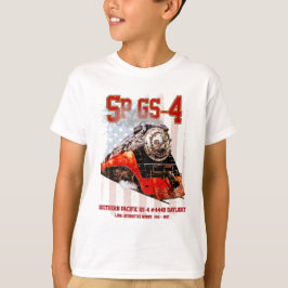 Classic Southern Pacific GS-4 Steam Locomotive T-shirt