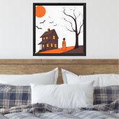 Classic Spider-Man with Dynamic Cosmic Background Canvas Afdruk (Insitu (Slaapkamer))