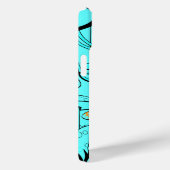 Classic Spider-Man with Dynamic Cosmic Background Case-Mate iPhone Case (Achterkant / Rechts)