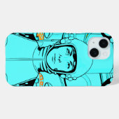 Classic Spider-Man with Dynamic Cosmic Background Case-Mate iPhone Case (Achterkant (horizontaal))