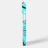 Classic Spider-Man with Dynamic Cosmic Background Case-Mate iPhone Case (Achterkant / Links)