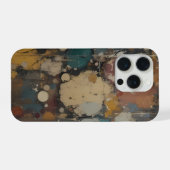 Classic Spider-Man with Dynamic Cosmic Background iPhone Hoesje (Achterkant horizontaal)