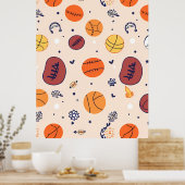 Classic Spider-Man with Dynamic Cosmic Background Poster (Keuken)