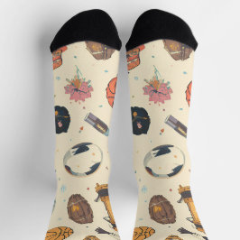 Classic Spider-Man with Dynamic Cosmic Background Sokken