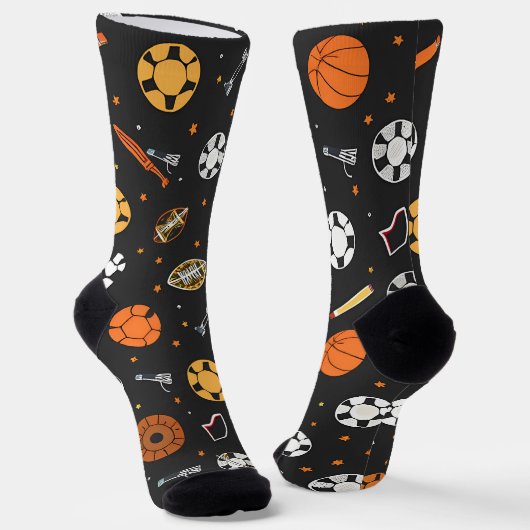 Classic Spider-Man with Dynamic Cosmic Background Sokken (Gebogen)