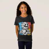 Classic Spider-Man with Dynamic Cosmic Background T-shirt (Voorkant volledig)