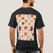 Classic Spider-Man with Dynamic Cosmic Background T-shirt (Achterkant)