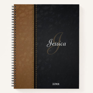 Classic Spiral Notitieboek met gepersonaliseerde n