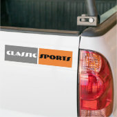 CLASSIC SPORTS BUMPERSTICKER (Op Truck)