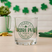 Classic St Patrick's Day Paddy's Irish Pub Whisky Glas