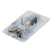 Classic Statue of Athena – Mythology-Inspired Magneet (Linkerzijde)