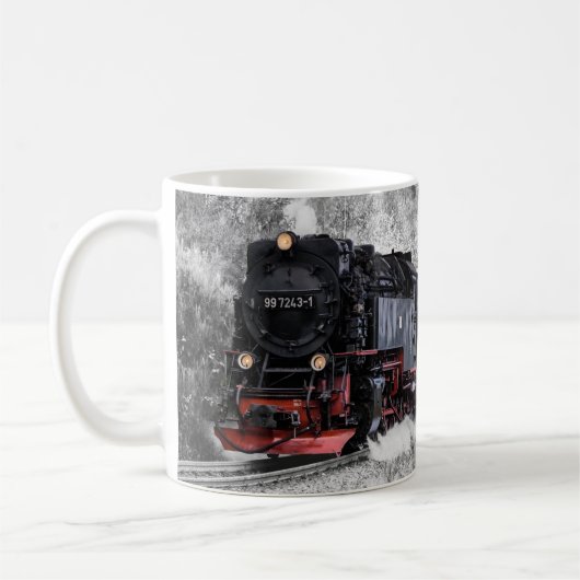 Classic  Steam Engine Train 997243-1 Koffiemok (Links)