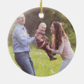 Classic Stippen Kerst Custom Ornamenten (Achterkant)