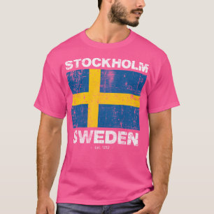 Classic Stockholm Zweden Souvenir T-shirt