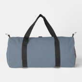 Classic Stone Grey Athletic Duffle Bag Plunjezak (Voorkant)