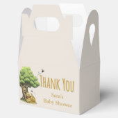 Classic Storybook Beer Baby shower Bedankt Bedankdoosjes (Geopend)