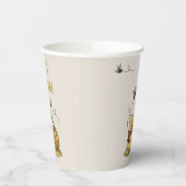 Classic Storybook Beer Baby shower Paper Cup Papieren Bekers (Links)