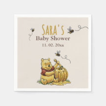 Classic Storybook Beer Baby shower Papieren servet