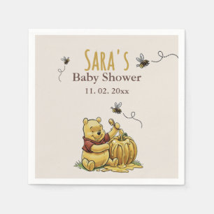Classic Storybook Beer Baby shower Papieren servet