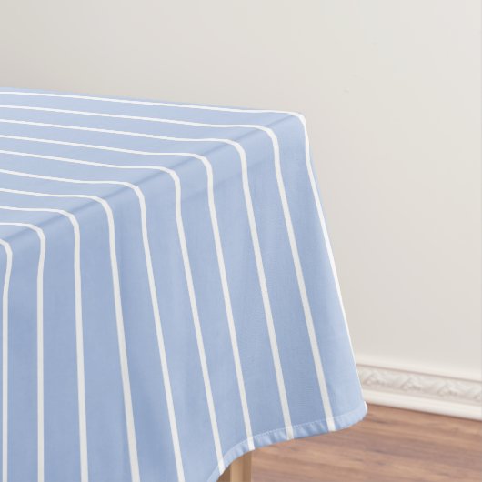 Classic Stripes Blue and White    Tafelkleed (Voorbeeld)