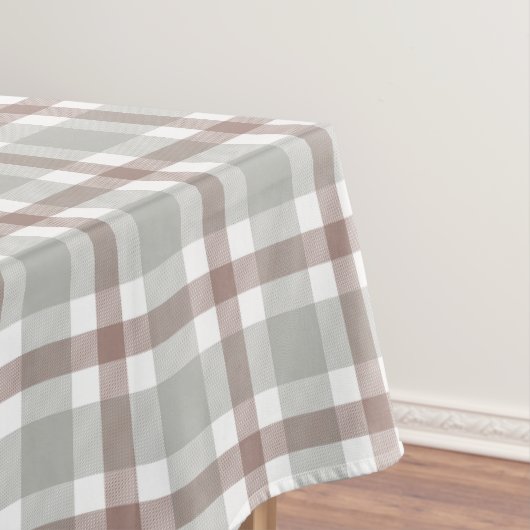 Classic Stripes Brown, Taupe, Linen Hues Tafelkleed (Voorbeeld)